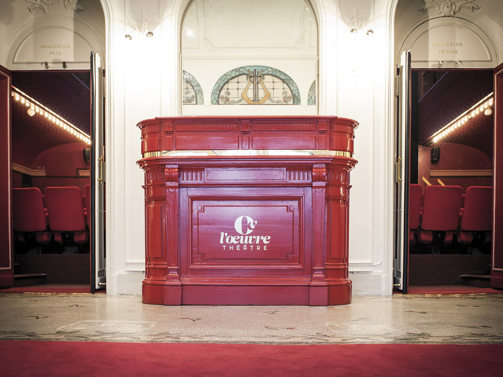 Accueil du théâtre de l'oeuvre