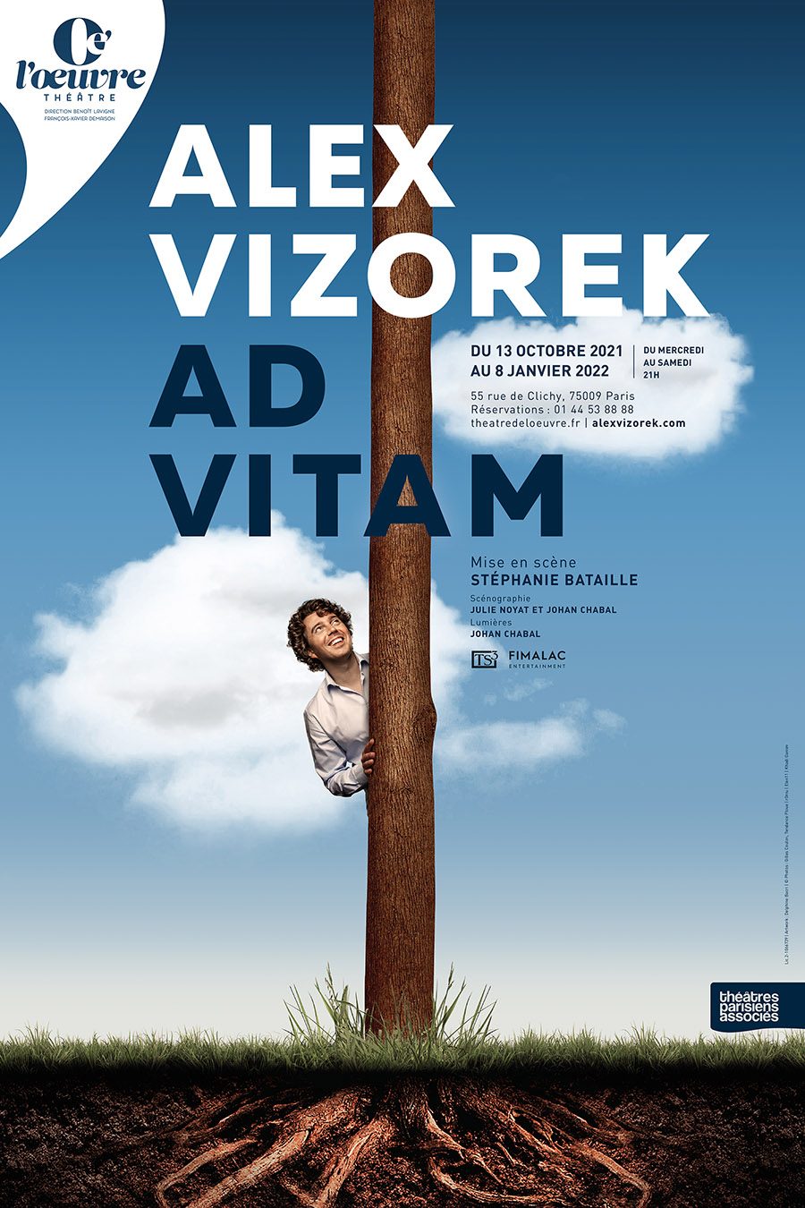 Alex Vizorek, nouveau spectacle « Ad Vitam »