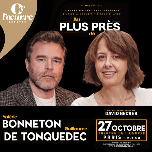 Valérie Bonneton et Guillaume de Tonquédec